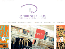 Tablet Screenshot of danirenee21.com